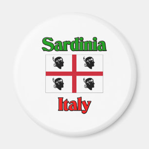 Sardinia italien magnet