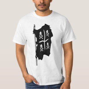 Sardinien 4 Mori pirater - Bandiera Pirati Sardegn Tee Shirt