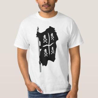 Sardinien 4 Mori pirater - Bandiera Pirati Sardegn Tee Shirt