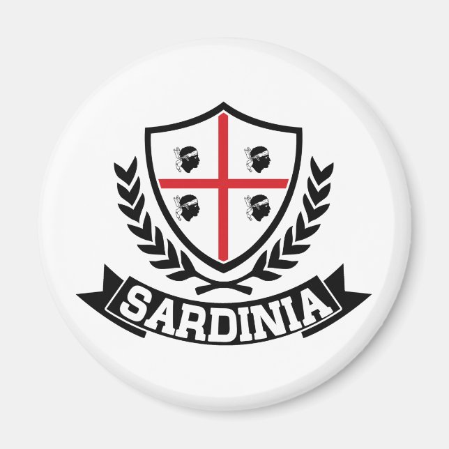 Sardinien Italia Magnet (Framsidan)