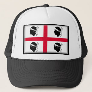 Sardinien (Italien) Flagga Keps