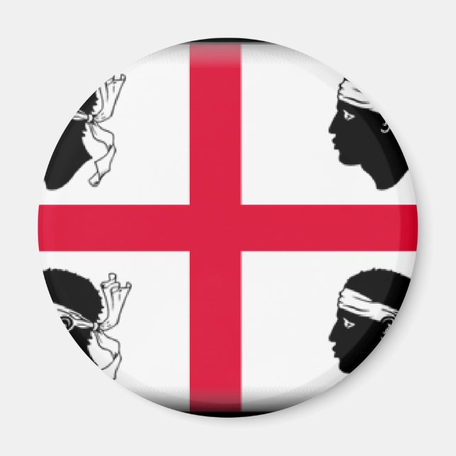 Sardinien-Italien Magnet (Framsidan)