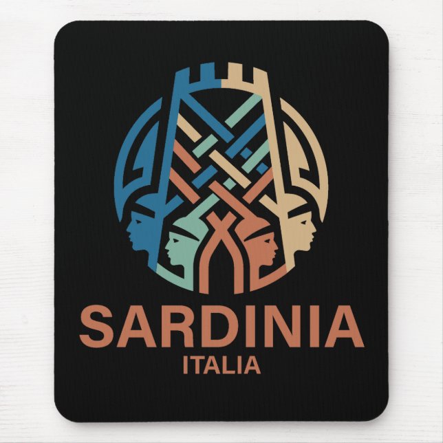 Sardinien Italien Musmatta (Framsidan)