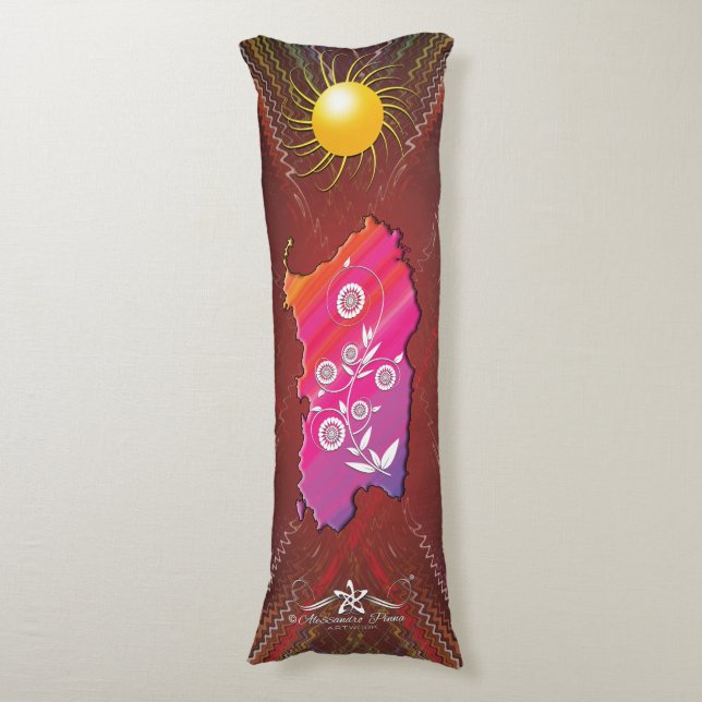 Sardinien Kroppskudde (Framsidan Vertikal)