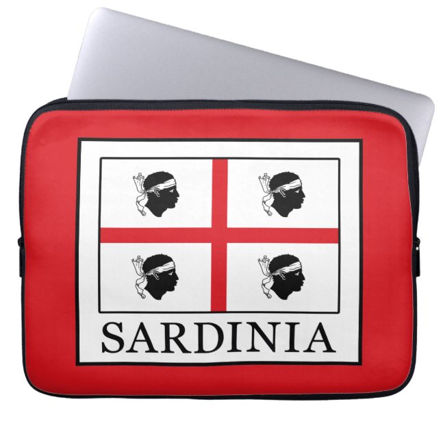 Sardinien Laptop Fodral (Framsidan)