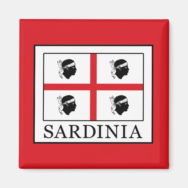 Sardinien Magnet (Framsidan)
