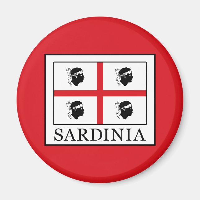 Sardinien Magnet (Framsidan)