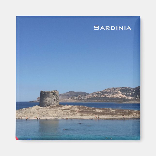 Sardinien Magnet (Framsidan)