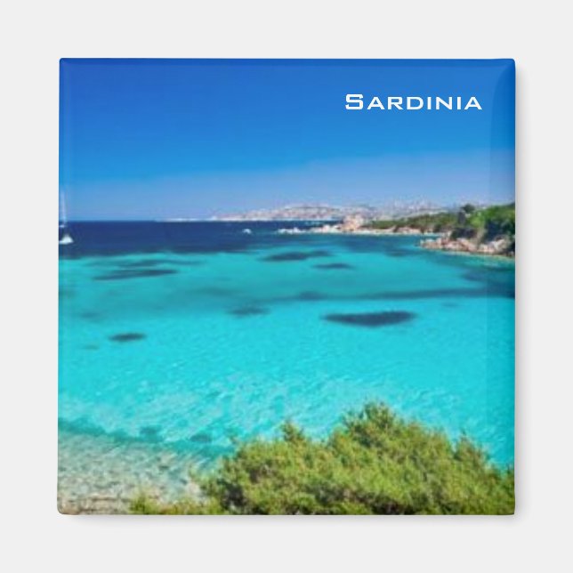 Sardinien Magnet (Framsidan)