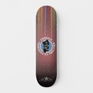 Sardinien Mini Skateboard Bräda 18,5 Cm