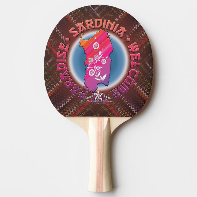 Sardinien Pingisracket (Framsidan)