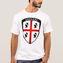 Sardinien, Shield Vapensköld Tee
