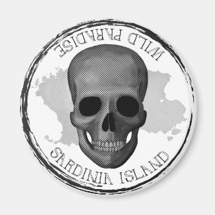 Sardinien, Vild Paradis - skallmagnet Magnet