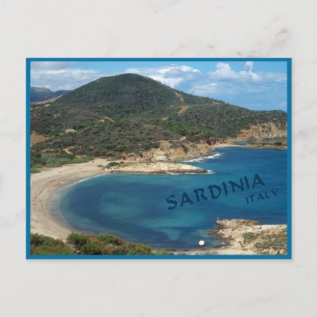 Sardinien Vykort (Framsida)