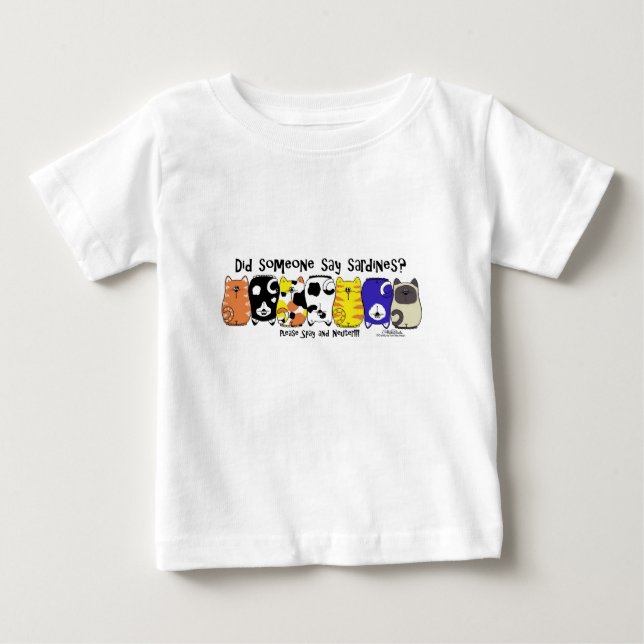 Sardinska katter tee shirt (Framsida)