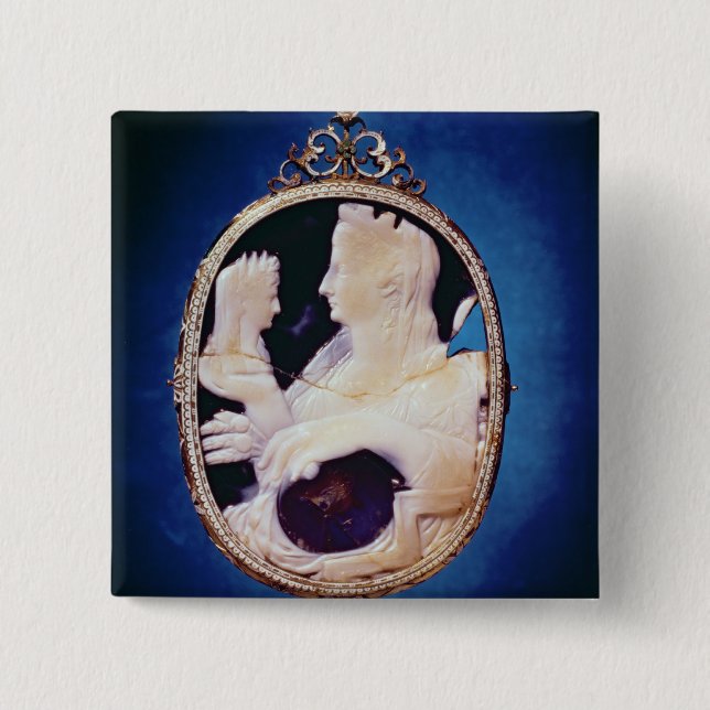 Sardonyx Cameo uthärda profilera av Livia Knapp (Framsida)
