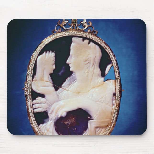Sardonyx Cameo uthärda profilera av Livia Musmatta (Framsidan)