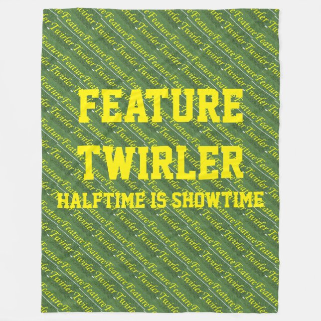 SärdragTwirlerfilt Fleecefilt (Framsidan)