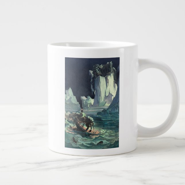 Sargasso Sea Grim Reaper & Sinking of Titanic Jumbo Mugg (Höger)