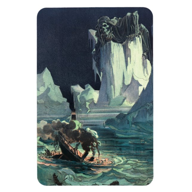 Sargassohavet Grim Reaper & Titanics förlisning Magnet (Vertikal)