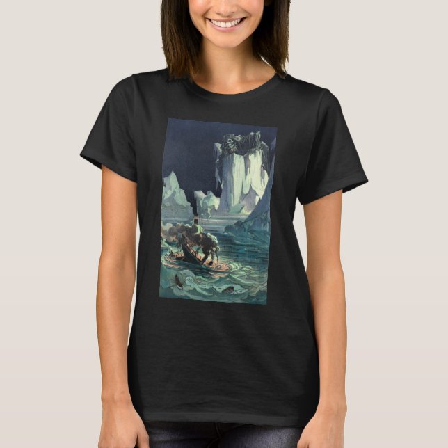 Sargassohavets Döden & Titanics förlisning T Shirt (Framsida)