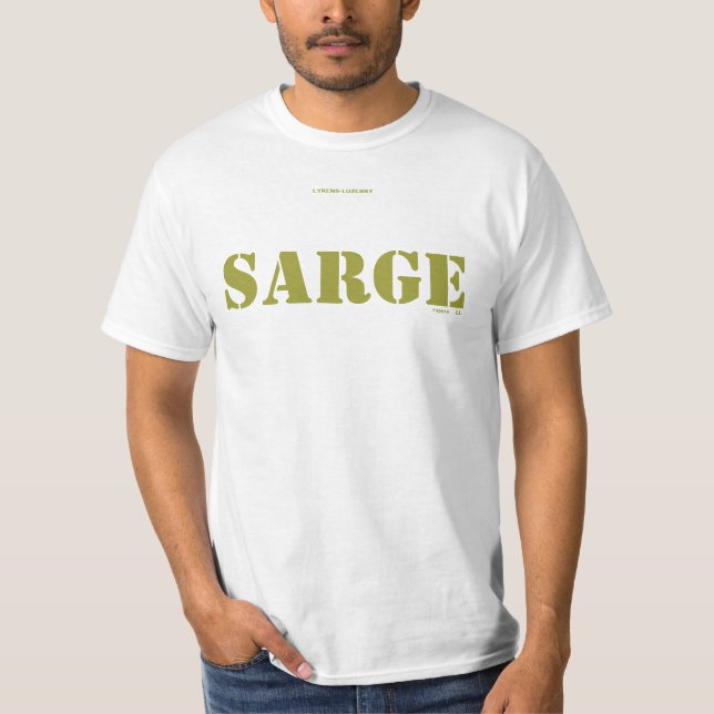 SARGE T-SHIRT (Framsida)