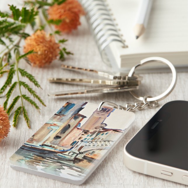 Sargent - A Bridge och Campanile, Venedig (Högra Framsidan)