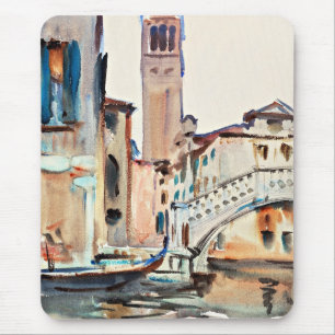 Sargent - A Bridge och Campanile, Venedig Musmatta