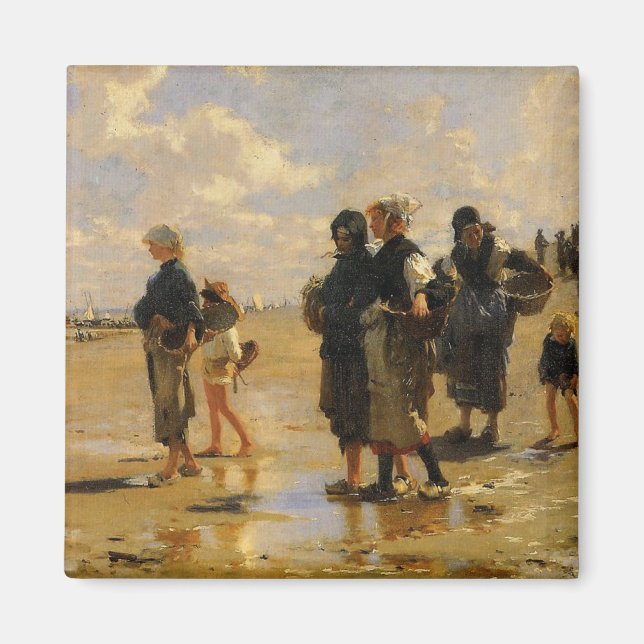 Sargent: Fiske efter ostron Magnet (Framsidan)