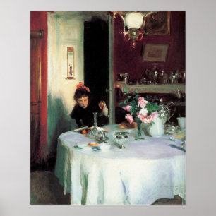 Sargent - Frukosten Bord Poster