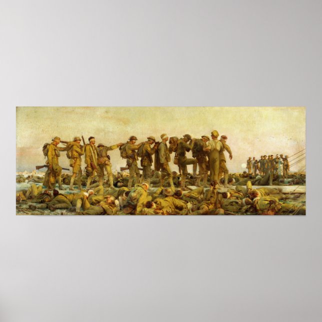 Sargent - gasad soldat poster (Framsidan)
