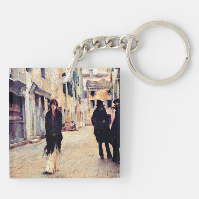 Sargent - Gata i Venedig, bra konst (Baksidan)