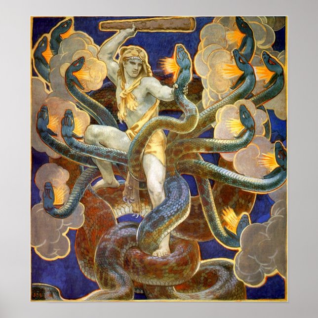 Sargent - Herkules 1921 Poster (Framsidan)