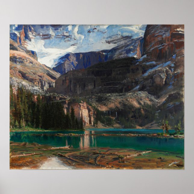 Sargent - Lake O'Hara 1916 Poster (Framsidan)