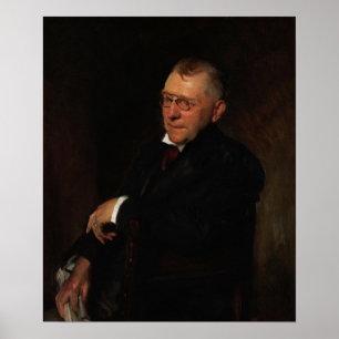Sargent - Porträtt i James Whitcomb Riley Poster