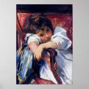 Sargent - Porträtt om ett barn Poster