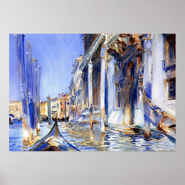 Sargent - Rio Dell Angelo 1902 Poster (Framsidan)