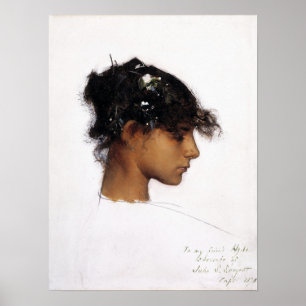 Sargent - Rosina Ferrara (chef för en Capri Girl) Poster