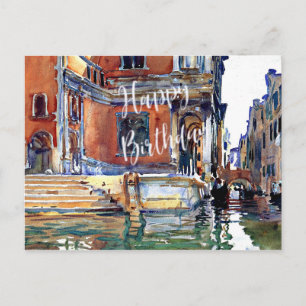 Sargent - Scuola di San Rocco - Grattis på födelse Vykort