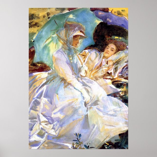Sargent - Simplonpasset. Läsning 1911 Poster (Framsidan)