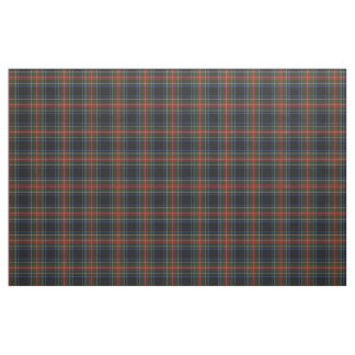 Sargent/Stewart svart Tartan kammad bomull Tyg