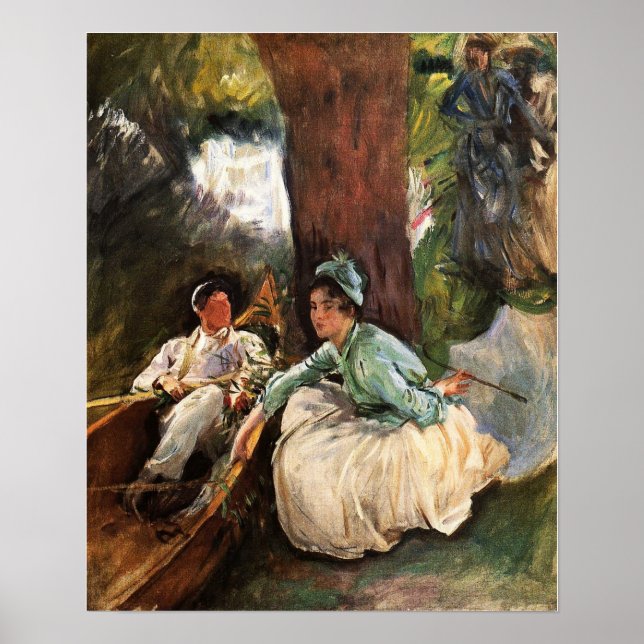 Sargent - vid floden 1888 poster (Framsidan)