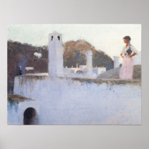 Sargent - visning av Capri 1878 Poster