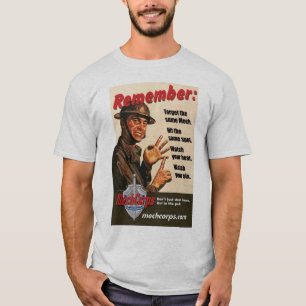 Sarges anvisningar (tända färger) - MechCorps T Shirt