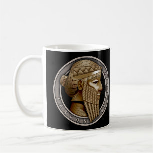 Sargon av den Akkad muggen Kaffemugg