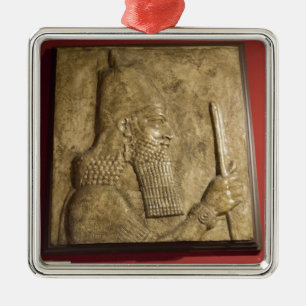 Sargon II- egyptier Museum.jpg Julgransprydnad Metall