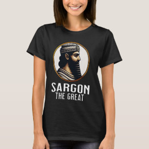 Sargon Underbaren av Akkad Mesopotamian History T Shirt
