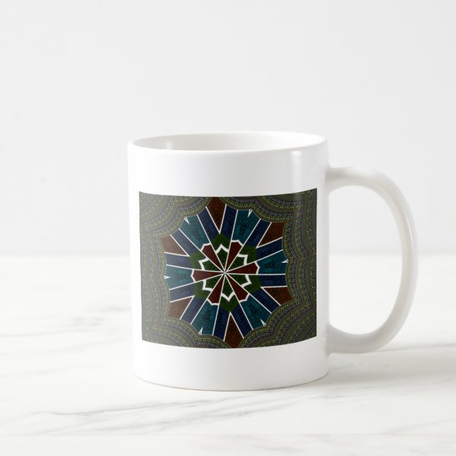 Sari-inspirerad design med felaktig information kaffemugg (Höger)