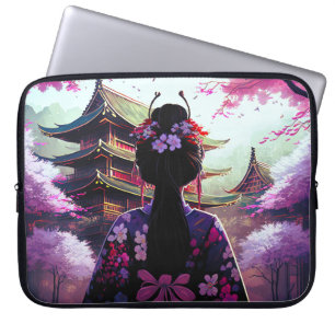 Sari Kirschblüten - Gerätehülle Laptop Fodral