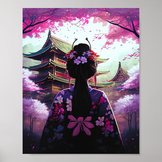 Sari Kirschblüten Poster (Framsidan)